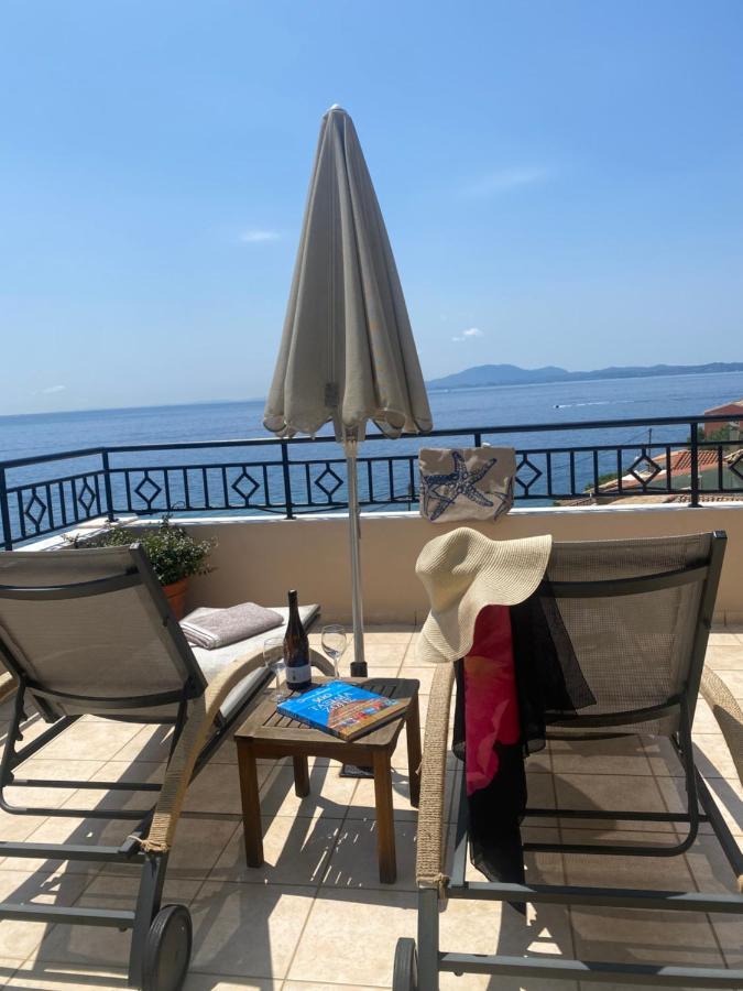 Beach Villa Aetos Kaminaki Nissaki Nisaki  Bagian luar foto