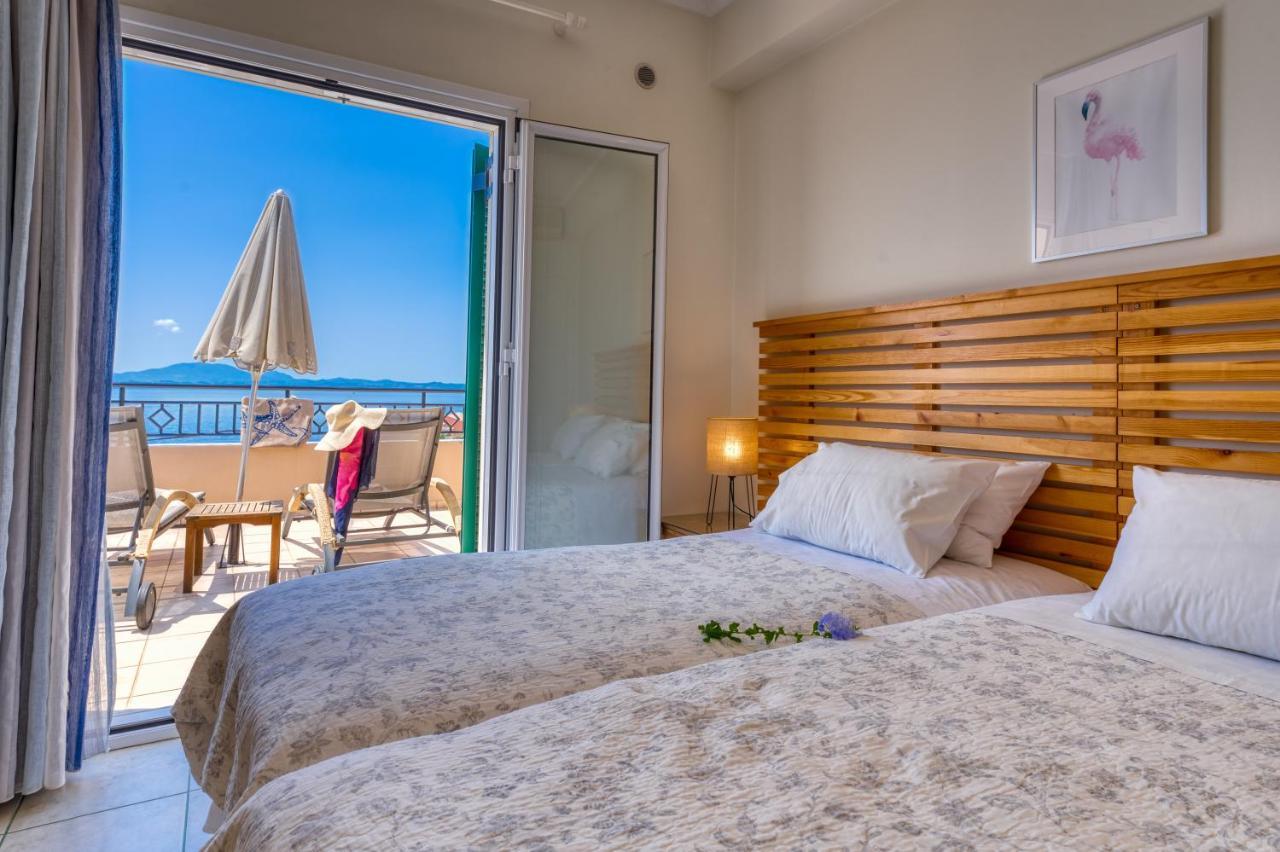 Beach Villa Aetos Kaminaki Nissaki Nisaki  Bagian luar foto